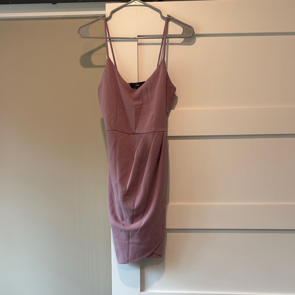 Lulus pink mini dress